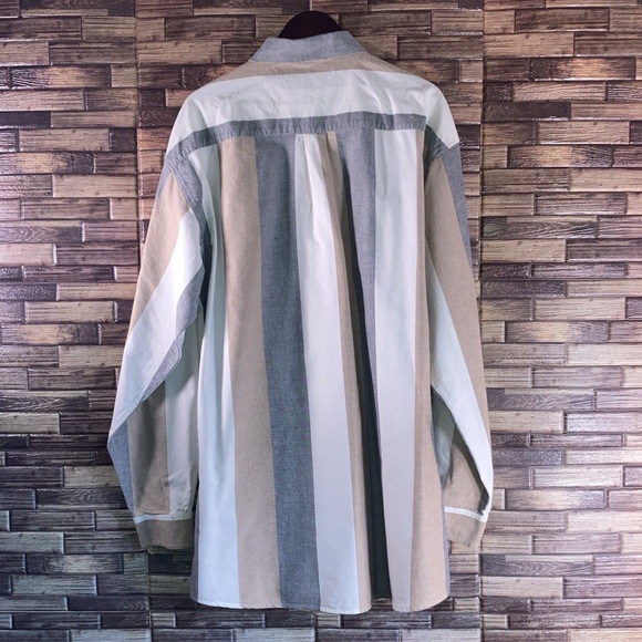 Mens EUC TwentyX Western Stripped Button Down 2XT Shirt - Picture 2 of 7